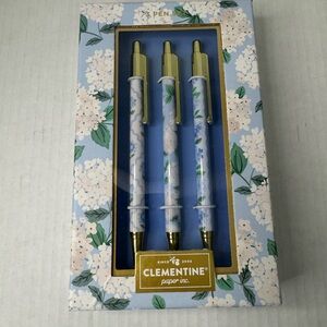 Clementine Floral Pen Set perfect gift set